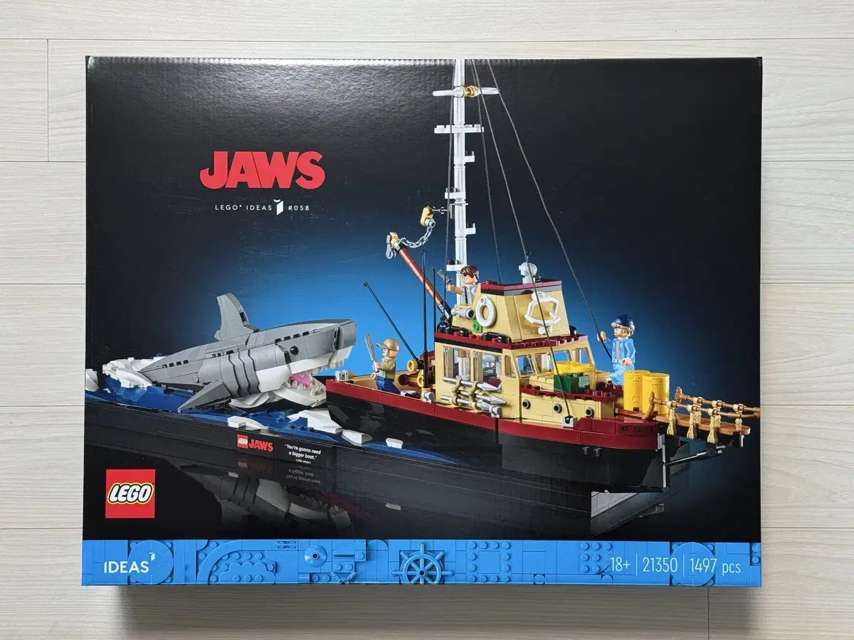 레고 21350 죠스 JAWS (미개봉) LEGO 아이디어 (2024)